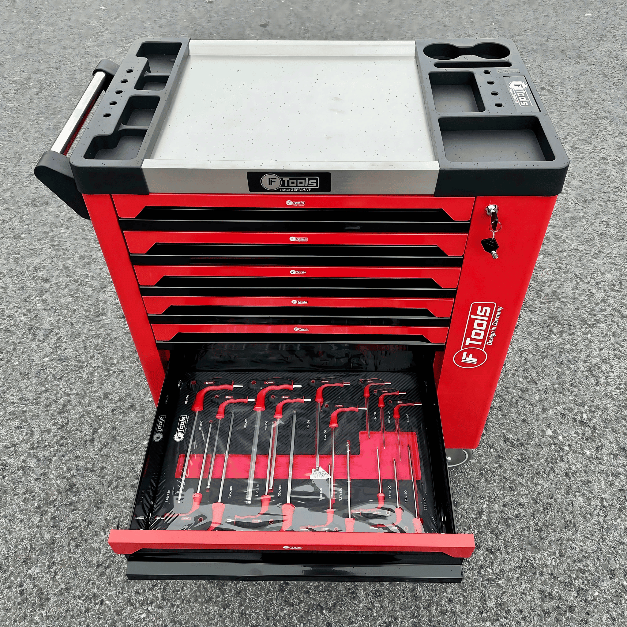 Carrello Attrezzi Officina Professionale 7 Cassetti