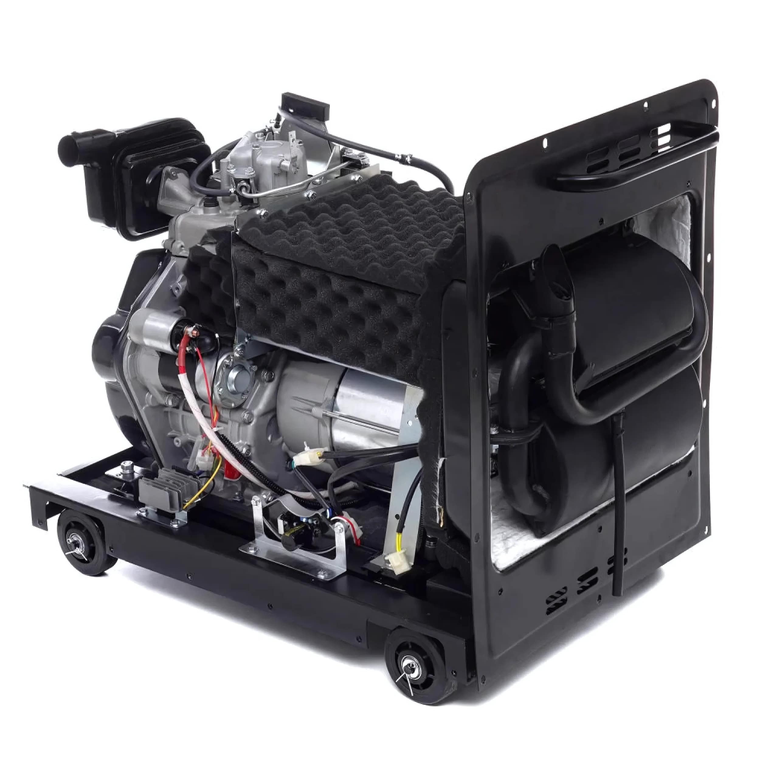 Generatore di Corrente Diesel H-10.000W 9000w 9Kw Silenzioso