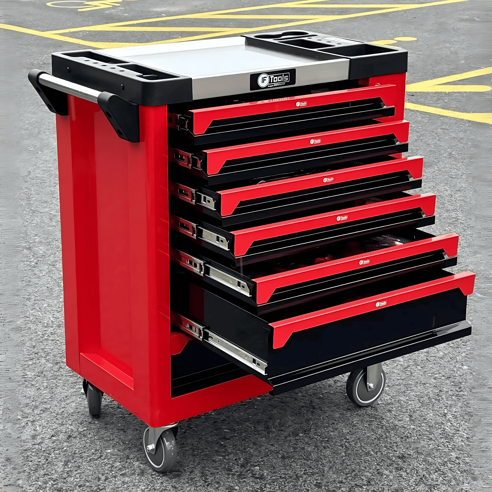 Carrello Attrezzi Officina Professionale 7 Cassetti
