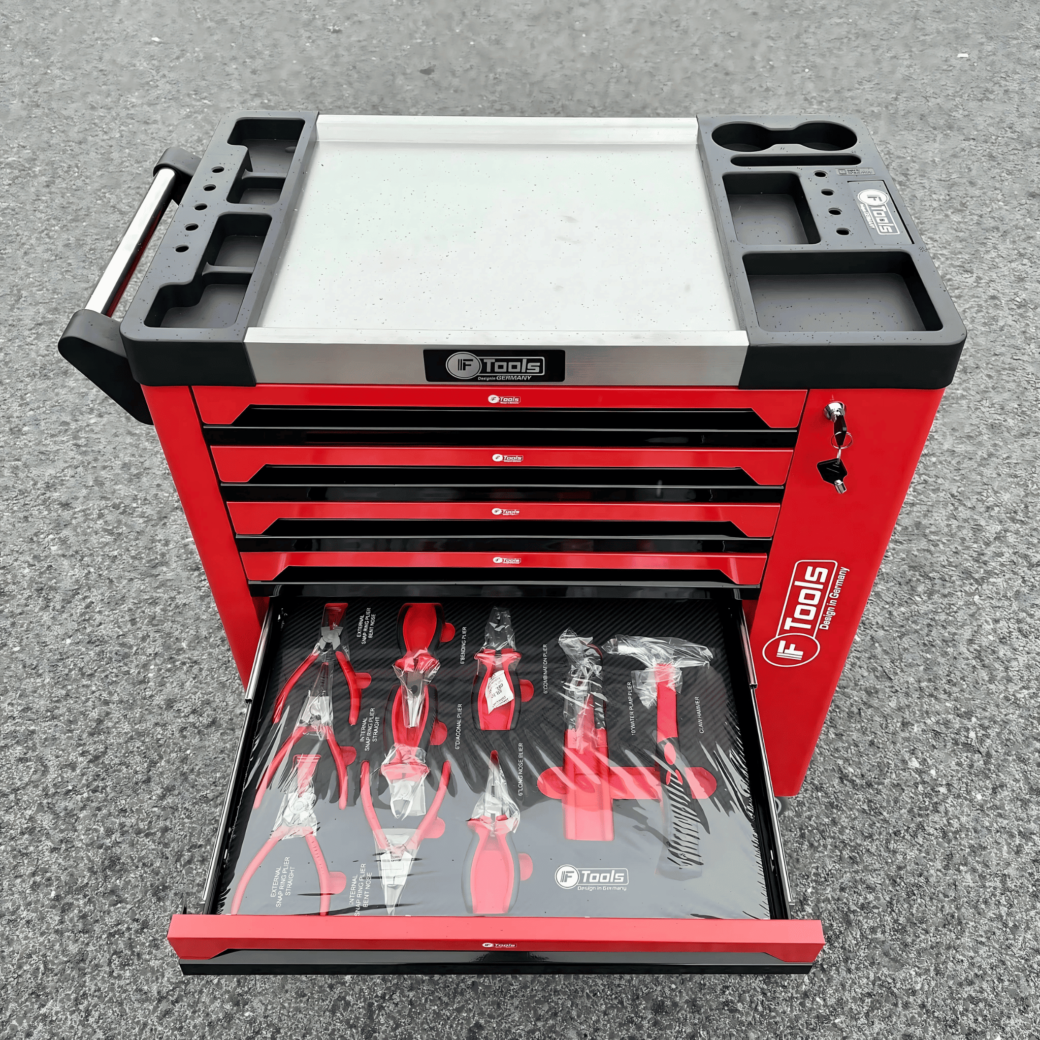 Carrello Attrezzi Officina Professionale 7 Cassetti