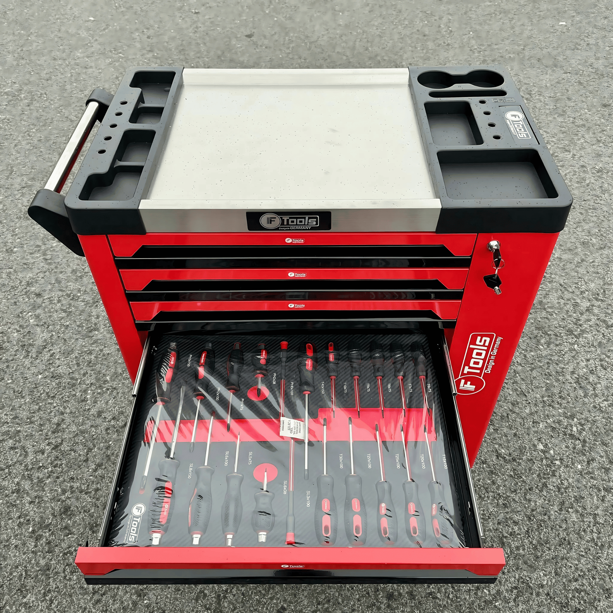 Carrello Attrezzi Officina Professionale 7 Cassetti